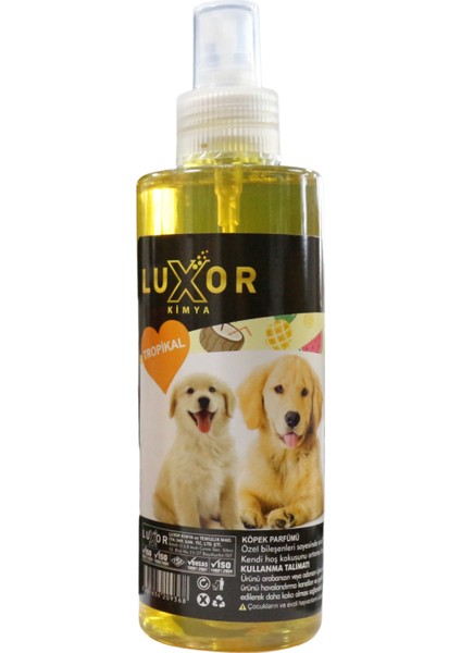 Luxor Kimya Kimya Köpek Parfümü 2li Set Tropikal+Te Amo 200 ml