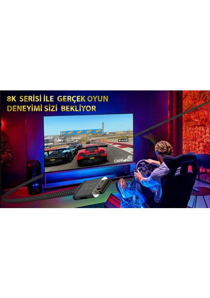 IHM-03T HDMI To Hdmı Hıgh Speed 8k 2.1V Kablo-3m