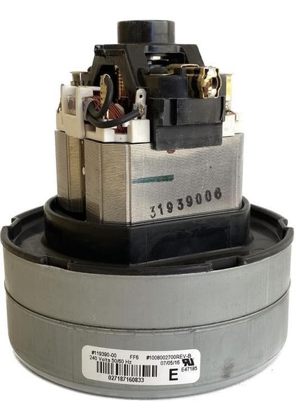 119390-00 Endüstriyel Süpürge Motoru 240 V 1100W