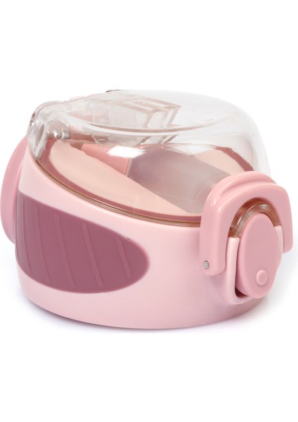 Tritan Kırılmaz Matara Kırılmaz Suluk 650ML Pembe Nozer