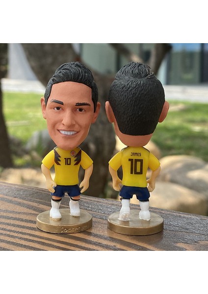Futbol Dünya Kupası Rodriguez Jro Futbolcu Figürü - Sarı (Yurt Dışından)