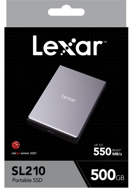 External Portable SSD 500GB Up To 550MB/S Read And 450MB/S Write