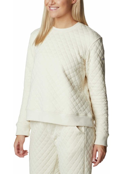 Lodge Quilted Crew Kadın Polar Üst indirimleri