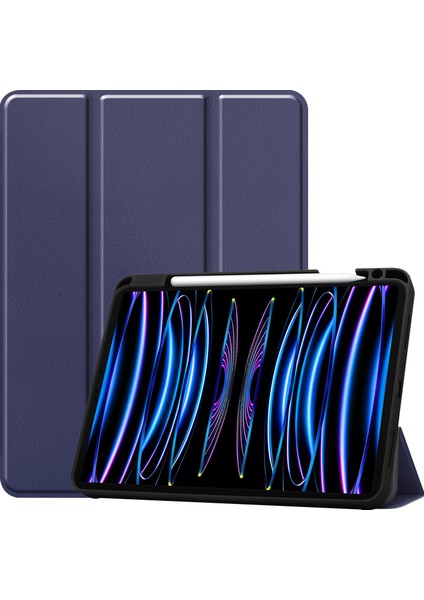 Apple iPad Pro 11 (2022) Için Manyetik Katlanır Standlı Tablet Kılıfı (Yurt Dışından)