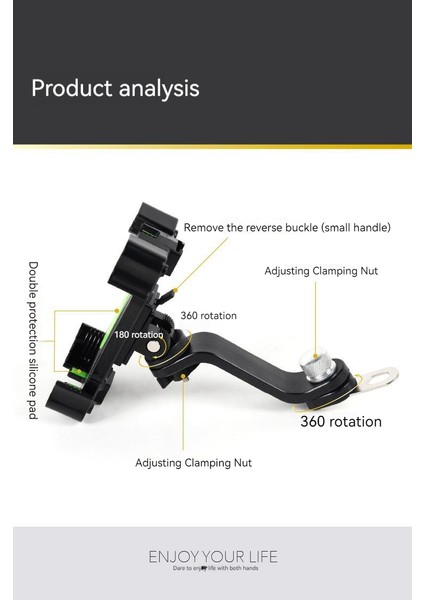 Açık Binme Motosiklet Bisiklet Telefon Tutacağı (Yurt Dışından) modelleri