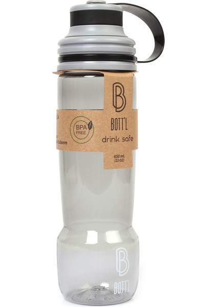 Tritan Kırılmaz Matara Kırılmaz Suluk 650ML Siyah Sport fiyatları