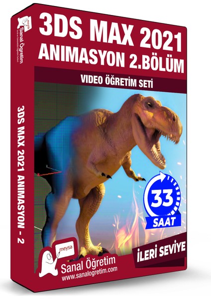 3ds Max 2021 Animasyon 2.bölüm Video Ders Eğitim Seti