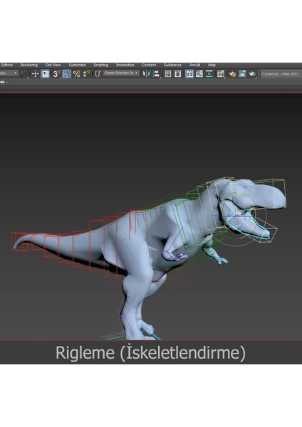 3ds Max 2021 Animasyon 2.bölüm Video Ders Eğitim Seti