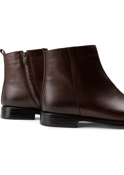 Hakiki Deri Kahverengi Erkek Bot fırsatları