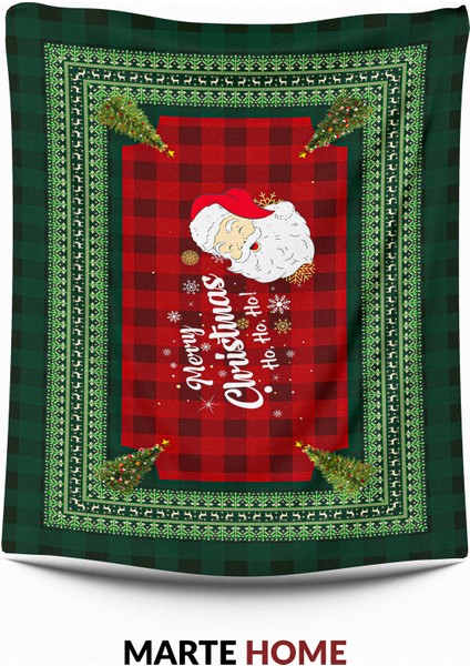 Yılbaşı & Christmas Desen Baskılı Dekoratif Masa Örtüsü modelleri