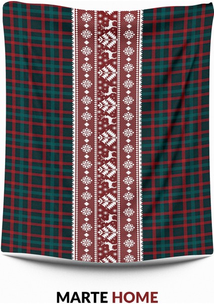 Yılbaşı & Christmas Desen Baskılı Dekoratif Masa Örtüsü modelleri