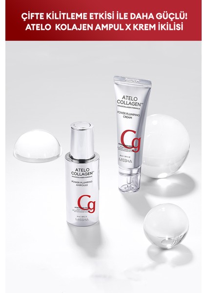 Atelokolajen Içeren  AMPUL50ML ATELOCOLLAGEN500 Power Plumping Ampoul