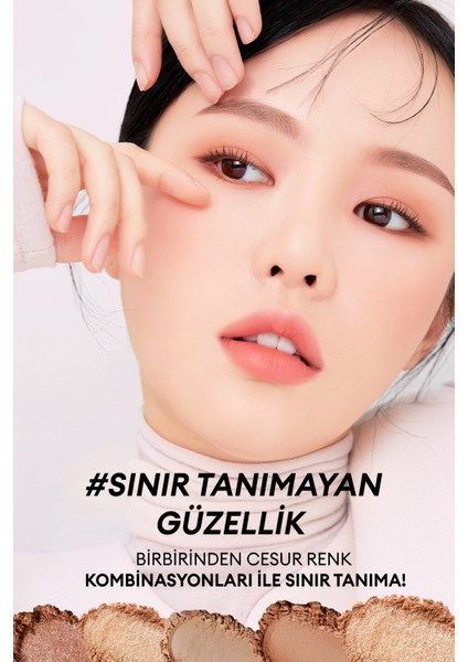 Yoğun Renk Pigmentli 9' Lu Far Paleti Full Shot Unlimit Eye Palette (No.1 From Birth)