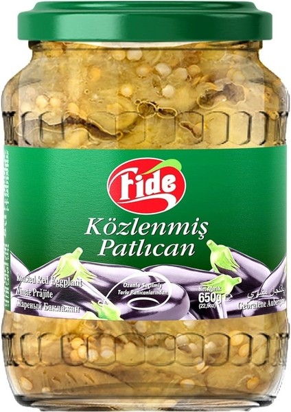 Közlenmiş Patlıcan 650 gr