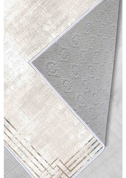 Dijital Baskı Yıkanabilir Kaymaz Taban Salon Halısı RVG0442