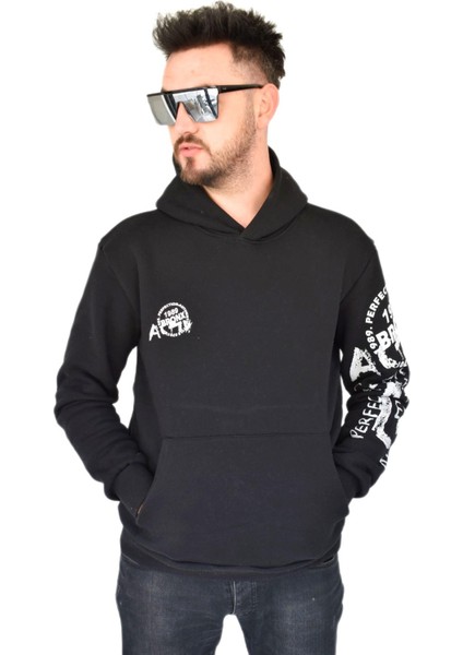 Erkek Oversize Kapüşonlu Sweatshirt 6738 BGL-ST02311