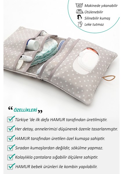 Anne Bebek Bakım Çantası Yenidoğan Alt Açma Değiştirme Düzenleyici Çantası Organizer Fox modelleri