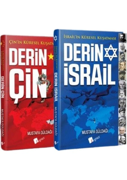 Derin Israil - Derin Çin Mustafa Güldağı Karton Kapak 2 Kitap