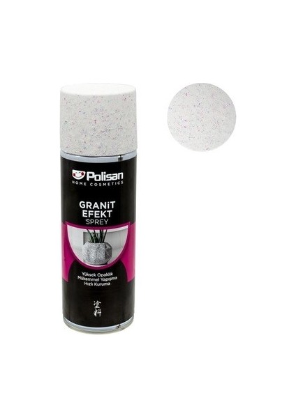 Granit Efekt Beyaz Sprey Boya 400 ml