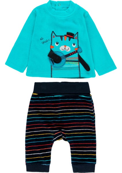 Erkek Bebek Alt Üst Set 2'li Paket