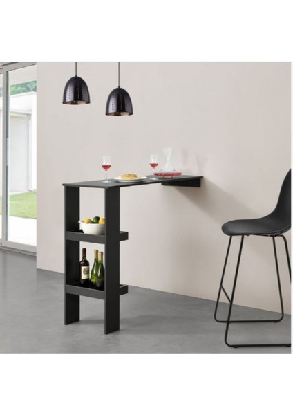 Tdesigno Ten Mutfak Adası Alt Modül 120 cm Antrasit