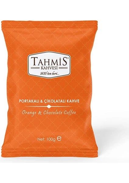 Portakallı Çikolatalı Türk Kahvesi 100 gr