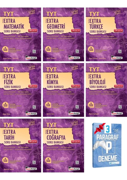 TYT Extra Tüm Dersler Soru Bankası Seti