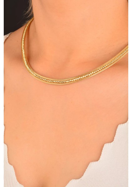 14 Ayar Dorikalı Altın Gerdanlık fiyatları