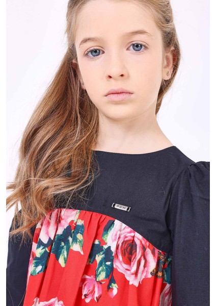 Kız Çocuk Uzun Kollu Elbise