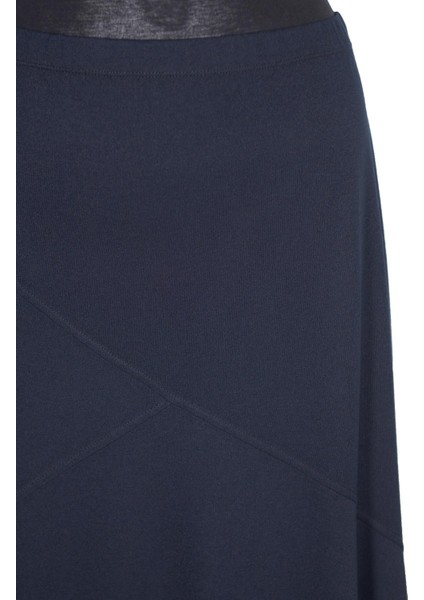 Kadın Firdevs Firuze Astarlı Çapraz Model Lacivert Etek fiyatları