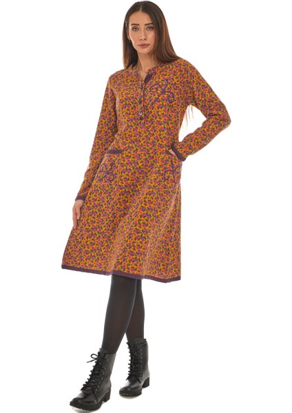 Pazen Hardal Yıldız Nakışlı Kısa Elbise modelleri