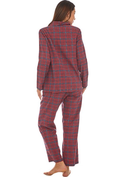 Pazen Bordo Pijama Takımı