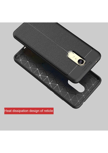 Xiaomi Redmi 5 Plus Kılıf Kamera Korumalı Deri Görünümlü Silikon Kapak fırsatları