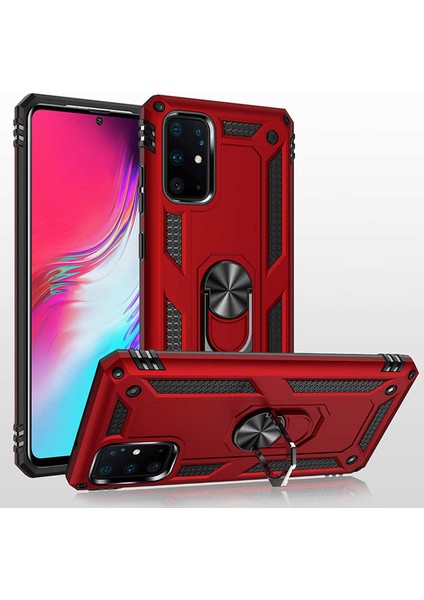 Galaxy S20 Plus Kılıf Metal Yüzüklü Tank Zırh Standlı Kılıf indirimleri