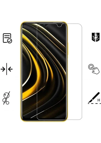 Aqua Aksesuar Xiaomi Redmi Note 9 4g Ultra Korumalı Esnek Ekran Koruyucu