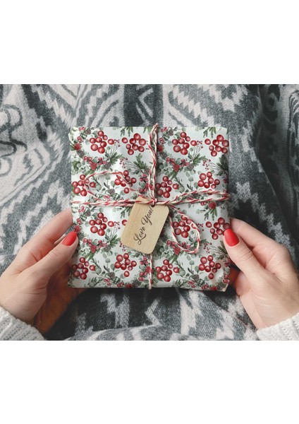 50 x 70 cm Yeni Yıl Yılbaşı Noel Temalı Hediye Paketleme Ambalaj Kağıdı (6’lı Paket) fiyatları