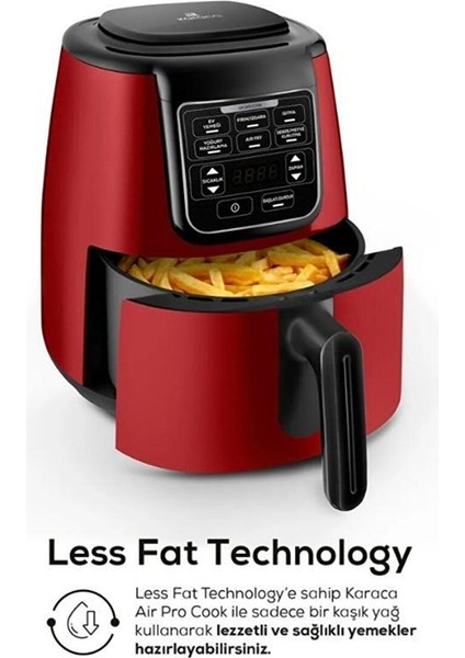 Air Pro Cook Xl 2 In 1 Airfryer Ruby