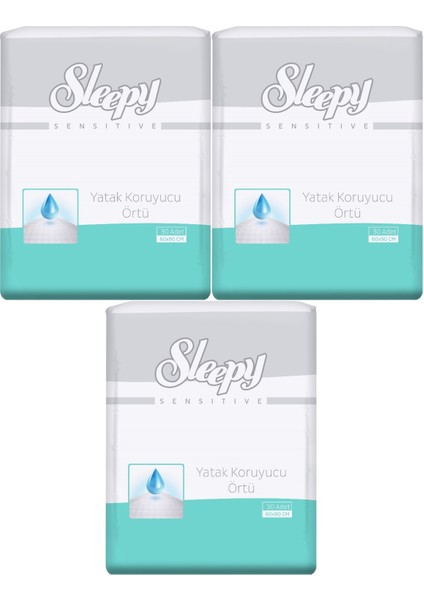 Hasta Yatak Koruyucu 60*90CM 90 Adet (3pk*30)