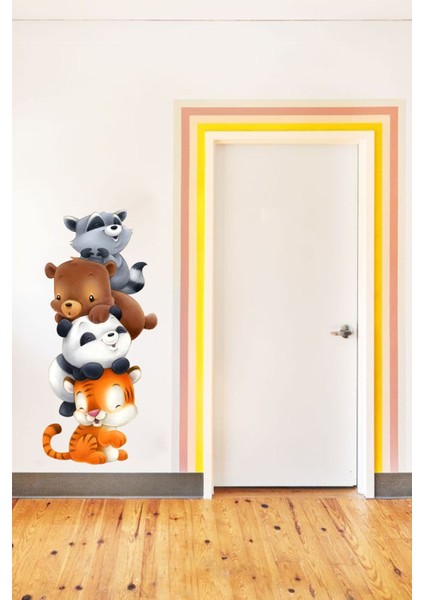 Sevgi Pıtırcıkları Dekoratif Çocuk Odası Duvar Stickerı