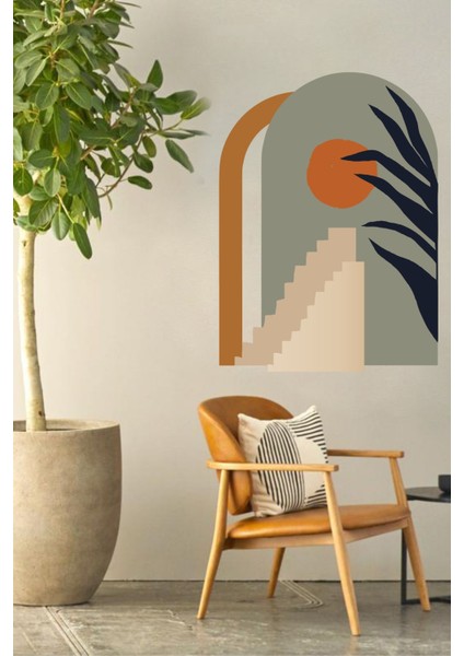 Sun Boho Dekoratif Duvar Stickerı