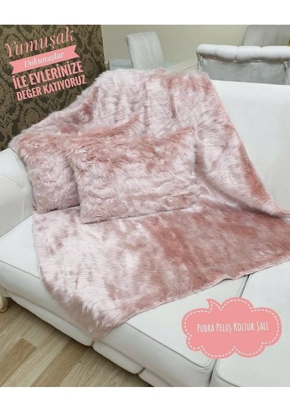 Peluş Koltuk Şalı 90 x 150 cm