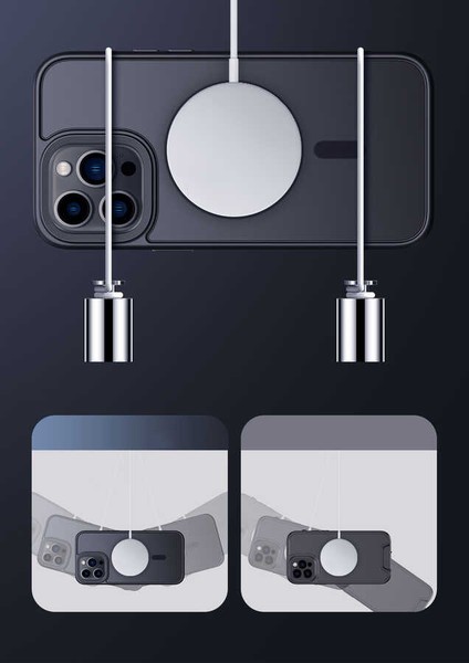 Apple iPhone 14 Pro Max Kılıf Magsafe Mat Hibrit Kapak indirimleri