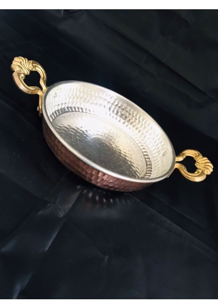 Bakır Dövme Kalın Tava/sahan 19CM