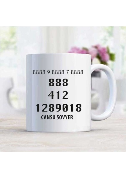 Ruh Hali Düzeltme Sayı Sekans Kişiye Özel Kupa Bardak