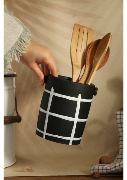 El Yapımı Iskandinav Tarz Sade Kulplu Vazo / Dekoratif Kaşıklık fırsatları