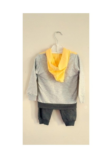 Mickey Mouse 3'lü Takım Alt Üst Kapşonlu Ceket fırsatları