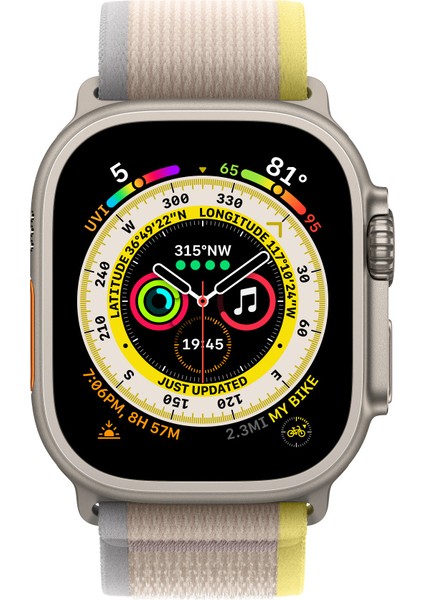 Apple Watch 8 45MM Uyumlu Kordon Trail Loop Kayış Kordon