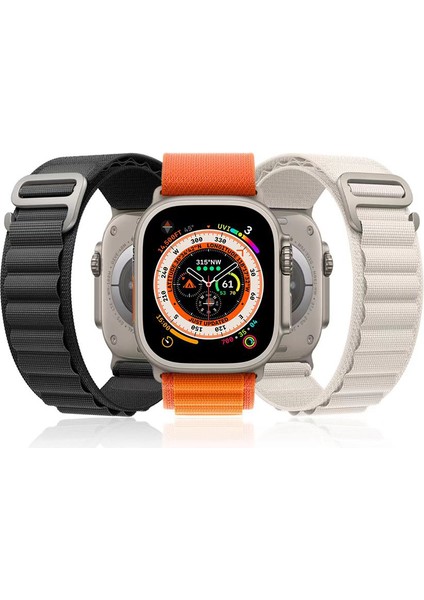 Apple Watch Ultra 49MM Uyumlu Kordon Alpine Loop Kayış Kordon