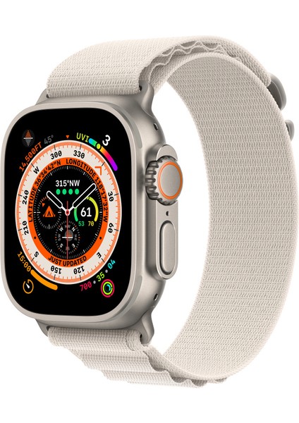 Apple Watch 8 45MM Uyumlu Kordon Alpine Loop Kayış Kordon