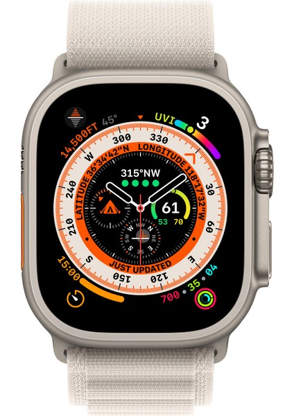 Apple Watch 8 45MM Uyumlu Kordon Alpine Loop Kayış Kordon